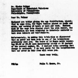 Letter from Felix E. Moore,...