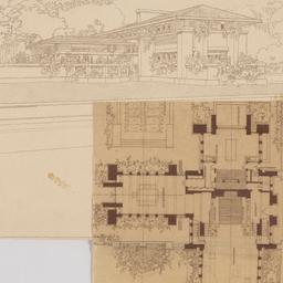 Exterior view, first floor ...