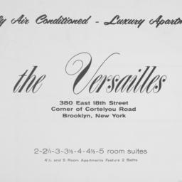 The Versailles, 380 E. 18 S...
