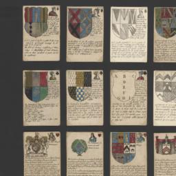 Heraldry playing cards
