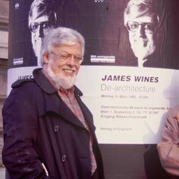 James Wines and colleague i...