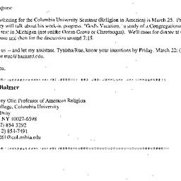 Announcements, 2002-03-25. ...