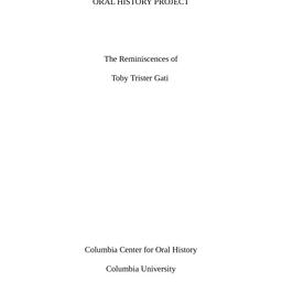 Oral history interview with...
