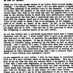 Letter from Horace R. Cayto...