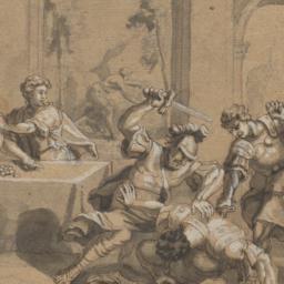 Odysseus Attacking Penelope...