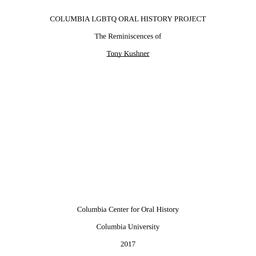 Oral history interview with...
