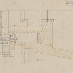 Full size sill detail
