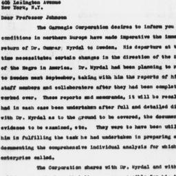 Letter from Frederick P. Ke...