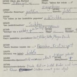 Western questionnaire, answ...