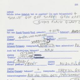 Western questionnaire, answ...