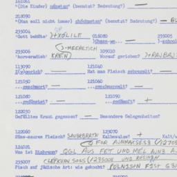 Western questionnaire, answ...