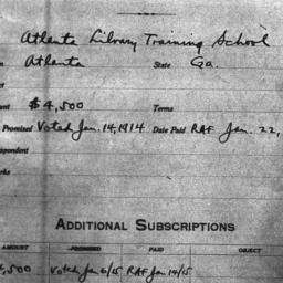Carnegie General Donations,...