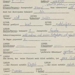 Western questionnaire, answ...