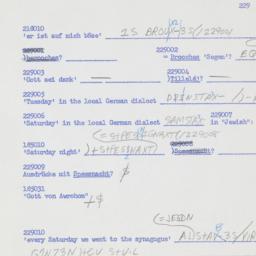 Western questionnaire, answ...
