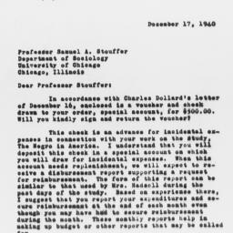 Letter from Robertson D. Wa...