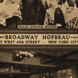 Broadway Hofbrau Main Dinin...