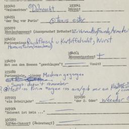 Western questionnaire, answ...