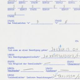 Western questionnaire, answ...
