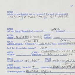 Western questionnaire, answ...