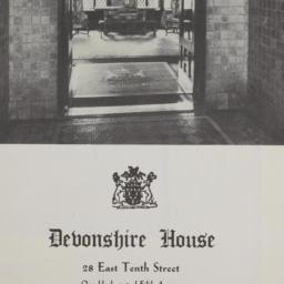 Devonshire House, 28 E. 10 ...