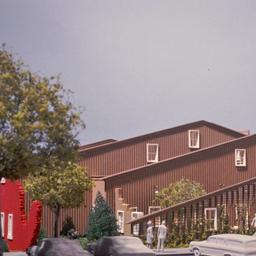 Model, exterior view.