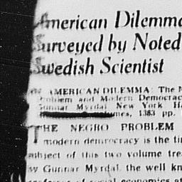 Review of AN AMERICAN DILEM...