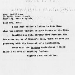 Letter from Eliza Gaylord t...