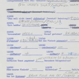Western questionnaire, answ...
