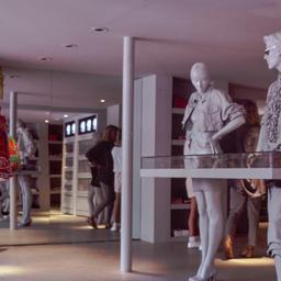 Interior view, showroom wit...