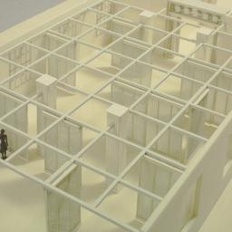 Model, aerial view.