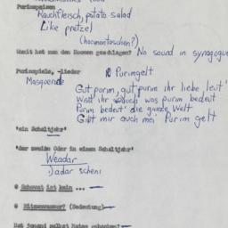 Western questionnaire, answ...