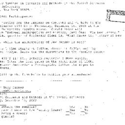 Announcements, 2003-12-07. ...