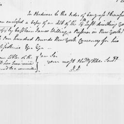 [Document, 1779 January 15]