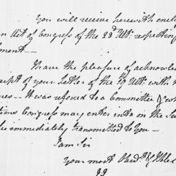 Document, 1779 February 03