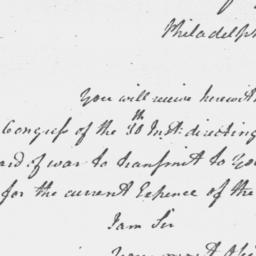 [Document, 1779 January 31]