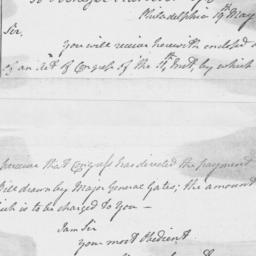 [Document, 1779 May 19]