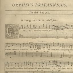 Orpheus Britannicus. A coll...