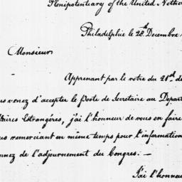 Document, 1784 December 28