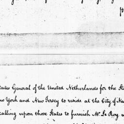 Document, 1785 April 28