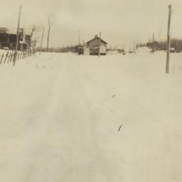 Winter View of Orr, Minnesota