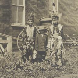 Three Native American Boys,...