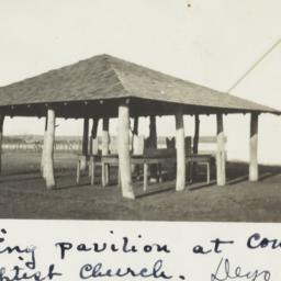 Eating Pavilion at Comanche...