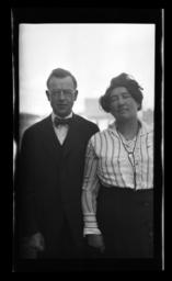 Reverend and Mrs. W. A. Matthews on the Umatilla Reservation, Oregon