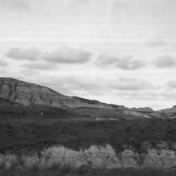 Badlands Landscape, Rosebud...