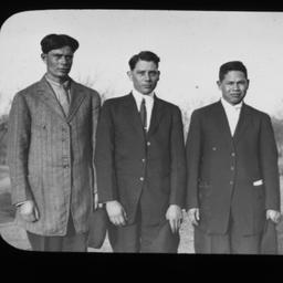 Four Gentlemen in a Field