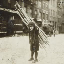 Boy with Bundle of Wood