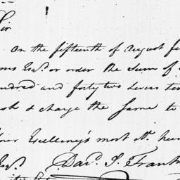 Document, 1782 August 17