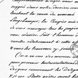 [Document, 1785 August 30]