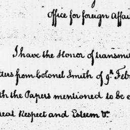 [Document, 1787 April 23]