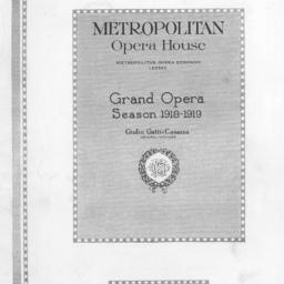 Metropolitan Opera House. G...